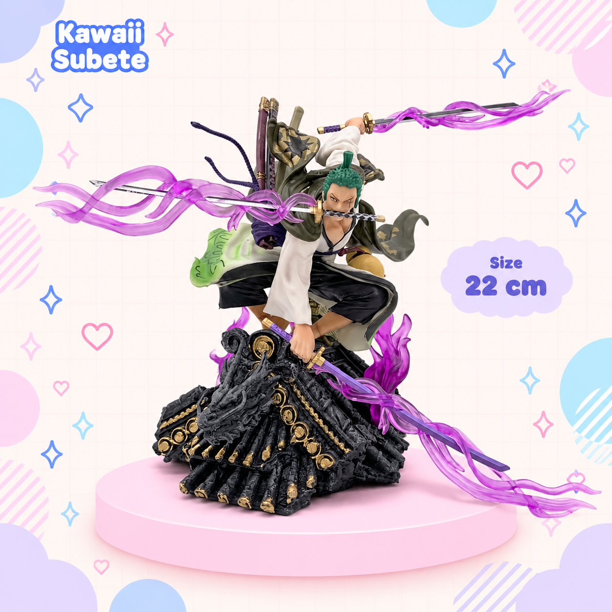 One Piece Action Figure – Roronoa Zoro (Wano Arc Version)